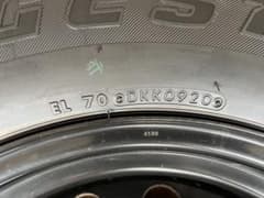 FJクルーザースペアタイヤ265/70R17のサムネイル