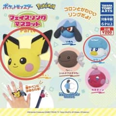 ポケモン フェイスリングマスコット Part4 ガチャガチャのサムネイル