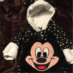 ミッキー♡ふわふわフリースパーカーのサムネイル