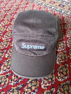 Supreme Washed Chino Twill Camp Cap ブラウンのサムネイル