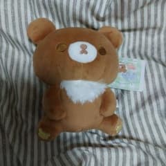 リラックマ チャイロイコグマのお友達 みあげて おすわり ぬいぐるみ マスコット