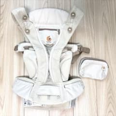 美品 エルゴベビー オムニブリーズ OMNI Breeze 抱っこ紐 ポーチ付きのサムネイル