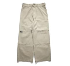 ANTIMID x Dickies ダブルニー ワークパンツ ベージュ バギー ANTIMID x Dickies ダブルニー ワークパンツ ベージュ バギー - メルカリ