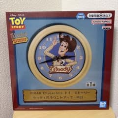 トイストーリー　ラウンドアップ皿　時計　アンディのおもちゃ箱 PIXAR Characters トイ・ストーリー ウッディのラウンドアップ～時計