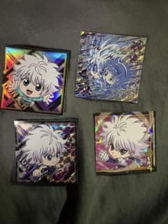 HUNTER×HUNTER キルア シール ステッカー 4枚セットのサムネイル