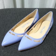 よなこ様専用 PELLICO エナメルフラットパンプスのサムネイル
