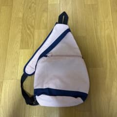 スリングバッグ ボディバッグ ピンク ネイビーのサムネイル