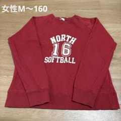 MAJESTIC LEGON トレーナー レッド　M 160のサムネイル