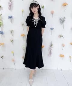 couture by ROJITA】レースマーメイドワンピース ブラック - メルカリ