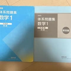 体系問題集 数学1 問題集と解答編のサムネイル