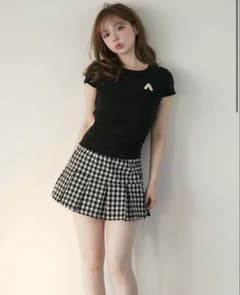 【andmary】Mia check skirtのサムネイル