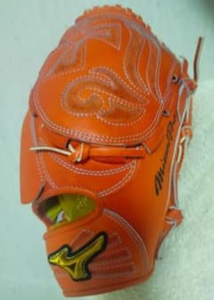 ミズノプロ 硬式グローブ投手用希少モデル 波賀JAPAN BBS