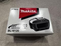 ☆マキタ【最新モデル】18V12a バッテリ BL18120 - メルカリ