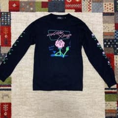 XLARGE ロングTシャツ 黒のサムネイル