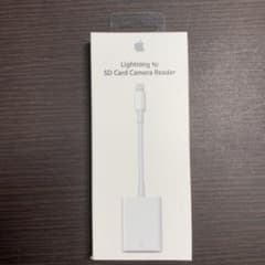 APPLE  Lightning  SDカードリーダー 純正のサムネイル
