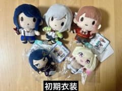 プロセカ ふわぷち ぬいぐるみ セガラッキーくじ 5点セット vol.1