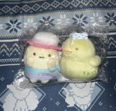 【新品】すみっコぐらし てのりぬいぐるみ 銭湯 たぴおか ぺんぎん？ ☆ レア すみっコぐらし すみっコぐらし銭湯 てのりぬいぐるみ 限定 たぴおか