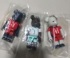 3 점 세트 이치 반 쿠지 하이큐!! BE @ RBRICK ~ 베어 브릭 쿠지 !! ~