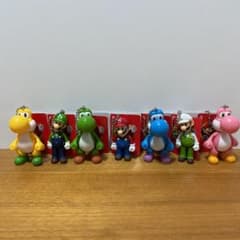 スーパーマリオ　キーチェーン　7個セットのサムネイル