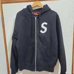シュプリーム　ブラック フルジップパーカーのサムネイル