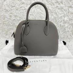 極美品 BONAVENTURA エマ 28 チャコールグレー ハンドバッグ - メルカリ