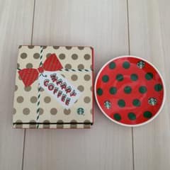 スタバ 豆皿 クリスマスのサムネイル