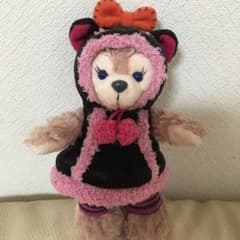 シェリーメイ ハロウィン ぬいぐるみバッジ 黒猫のサムネイル