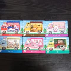 amiiboカードどうぶつの森サンリオコンプリートセット6枚のサムネイル