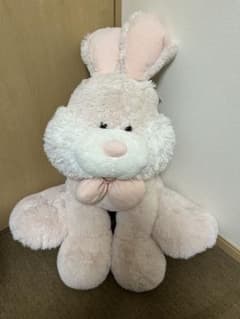 イースターバニー　コストコ　ぬいぐるみ　ピンク　タグ付のサムネイル