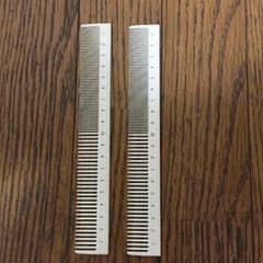 美容師国家試験用カットコーム2本のサムネイル