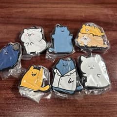 お文具といっしょキーホルダー　カプセルトイ　ガチャガチャのサムネイル