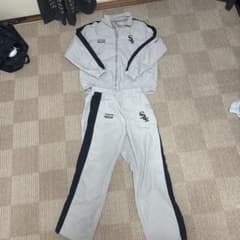 MLB Chicago White Sox ジャージ上下セット グレーのサムネイル