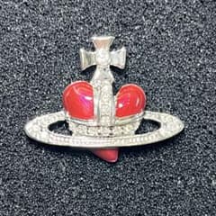 Vivienne Westwood ディアマンテハートピアス シルバー 右耳