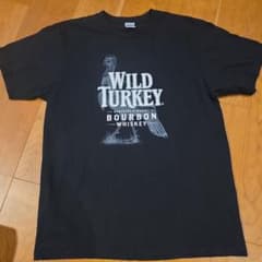 WILD TURKEY ワイルドターキー Tシャツ ブラック Lのサムネイル
