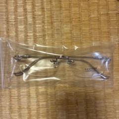 未使用 シルバー メタルフレーム メガネのサムネイル