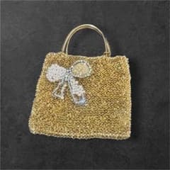 【美品】アンティプリマ ANTEPRIMA ハンドバッグ トートバッグ リボン