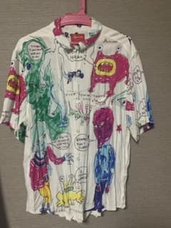 supreme daniel johnston rayon shirtのサムネイル