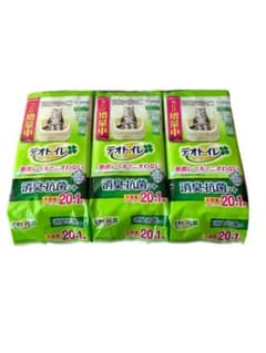 3袋セット] デオトイレ 消臭抗菌シート 大容量 20+1枚 - メルカリ