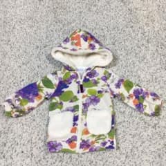 【限定価格】hakka baby ジップ パーカー 80㎝のサムネイル