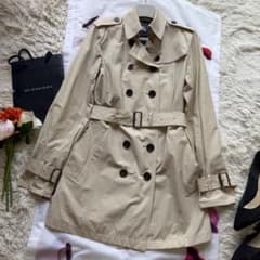 BURBERRY LONDON トレンチコート ベージュ ロング丈 40 - メルカリ