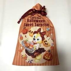 ディズニー　ポーチ　ダッフィー　ハロウィン　巾着 クッキーアン ハロウィン スウィートサプライズ 巾着 ディズニーシー