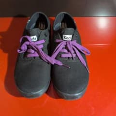 Keds スニーカー ブラック パープル ローカットのサムネイル