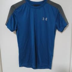 UNDER ARMOUR スポーツウェア Tシャツ ブルー SMサイズのサムネイル