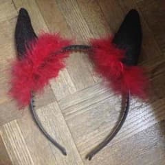 ハロウィン カチューシャ カチューム デビル 小悪魔のサムネイル