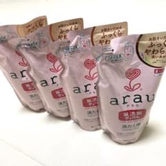 最終値下げ　arau. 洗濯用せっけん 無添加 詰替用 1L 4個のサムネイル