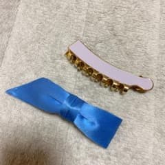 フランスラックス　ヘアアクセ　2点セットのサムネイル