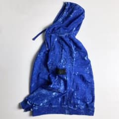 Stone Island タイダイ 総柄 プルオーバー パーカー ブルー L - メルカリ