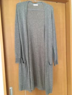 ロングカーディガン グレーのサムネイル