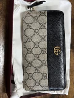 GUCCI 長財布 ラウンドファスナー GGスプリームのサムネイル