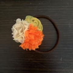 花ヘアゴムのサムネイル